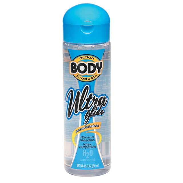 Body Action - Body Action Ultra Glide Water Based Lubricant 8.5 fl oz - Lubricants, Creams & Glides - Liquid