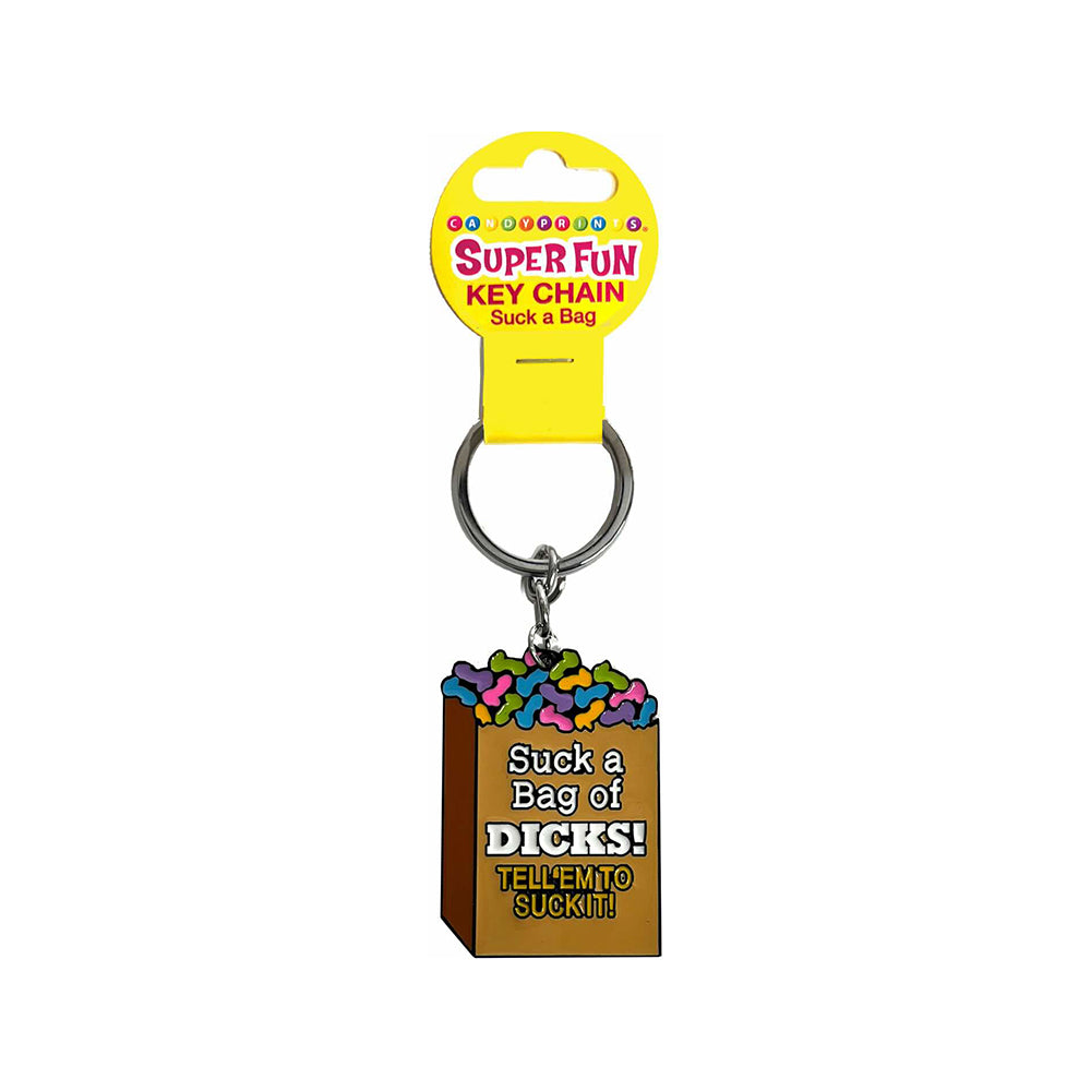 Little Genie - Super Fun Key Chain Suck a Bag of Dicks - Novelties & Games