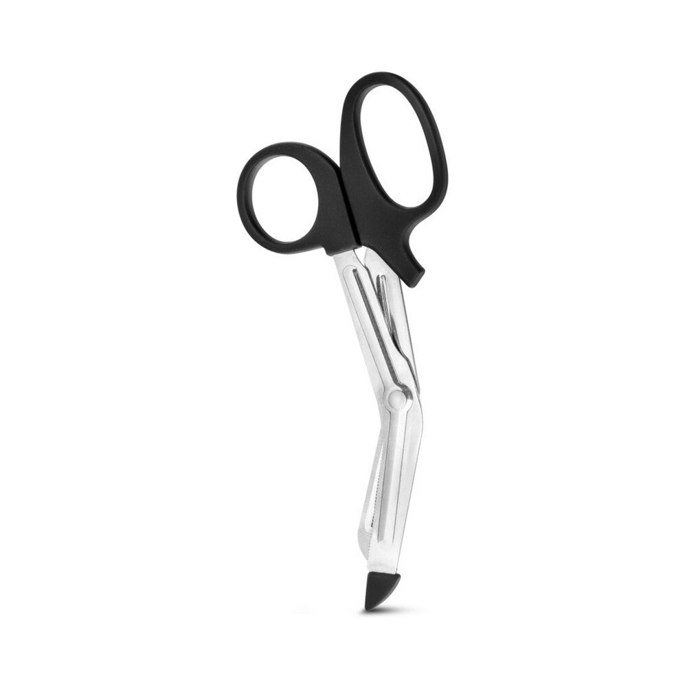 Blush - Temptasia Bondage Safety Scissors Black - Bondage & Fetish Toys - Metal