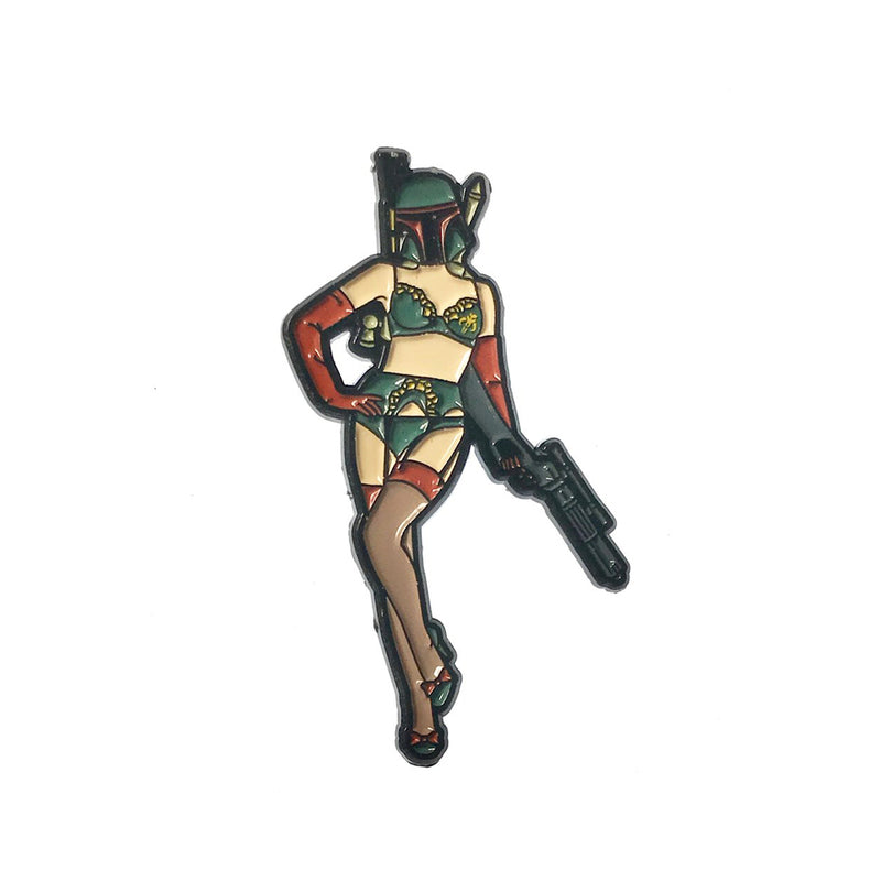 Geeky & Kinky - Geeky & Kinky Miss Hunter Enamel Pin - Novelties & Games - Metal