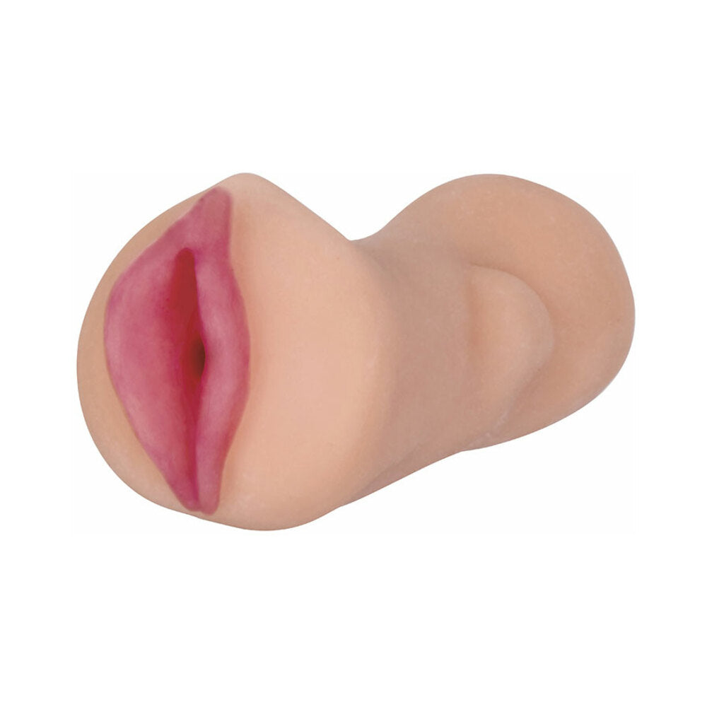 Curve Novelties - Curve Toys Mistress Nicole Vaginal Stroker Beige - Masturbation Aids for Males - TPE/TPR/Elastomers