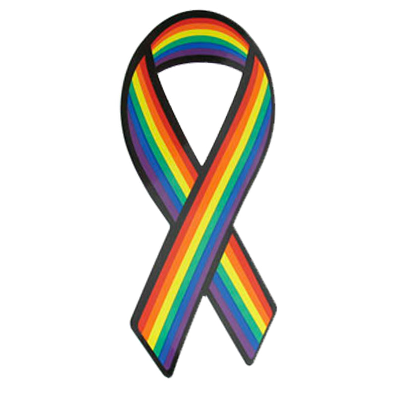 PHS International - Gaysentials Pride Ribbon Magnet - Novelties & Games