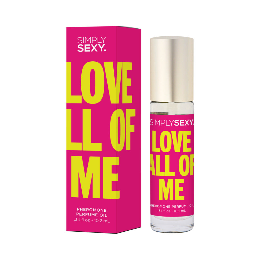 Classic Brands - Simply Sexy Pheromone Perfume Oil Roll-On Love All Of Me 0.34oz - Supplements & Enhancers - Liquid