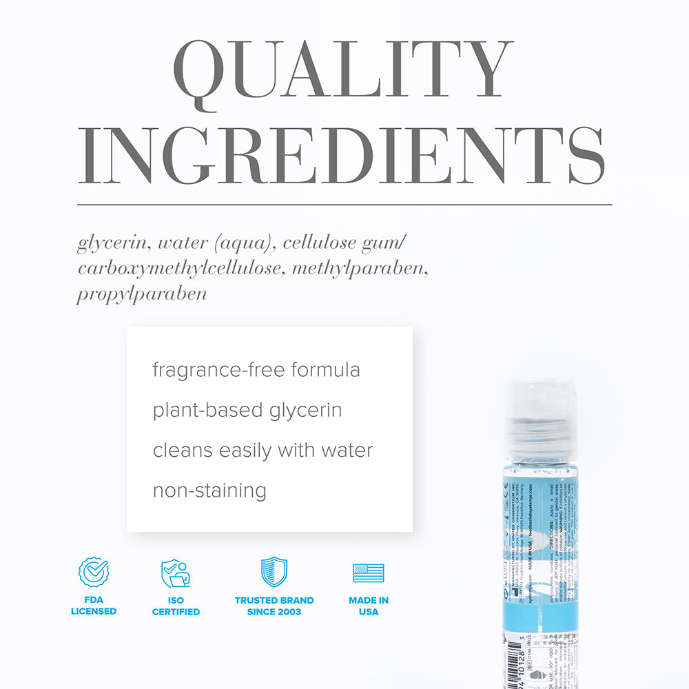 System JO - JO H2O Original Water-Based Lubricant 1oz. - Lubricants, Creams & Glides - Liquid