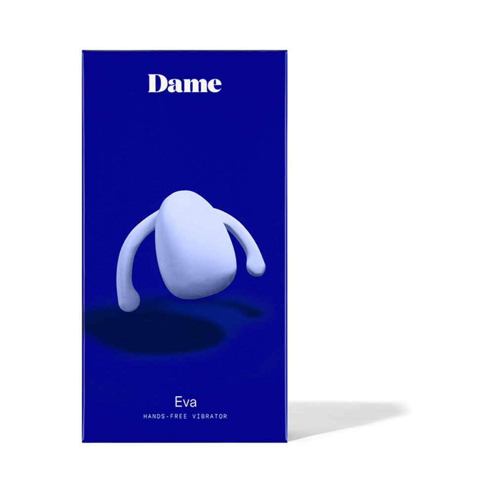 Dame - Dame Eva Couples Vibrator Ice - Vibrators - Silicone
