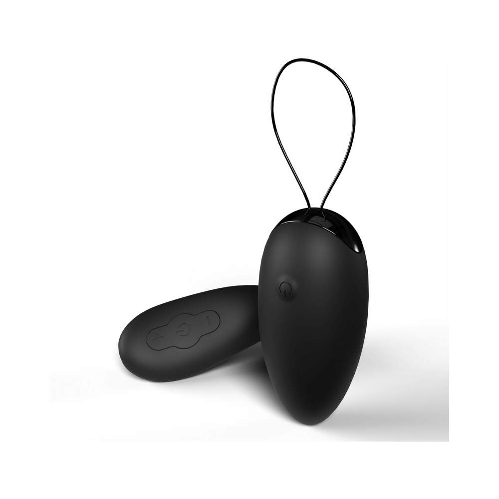 Screaming O - Screaming O Premium Remote Egg Black - Vibrators - Silicone