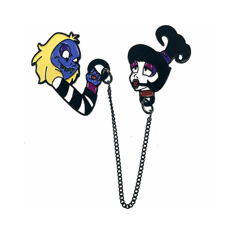 Geeky & Kinky - Geeky & Kinky Mischievous Love Enamel Pin - Novelties & Games - Metal