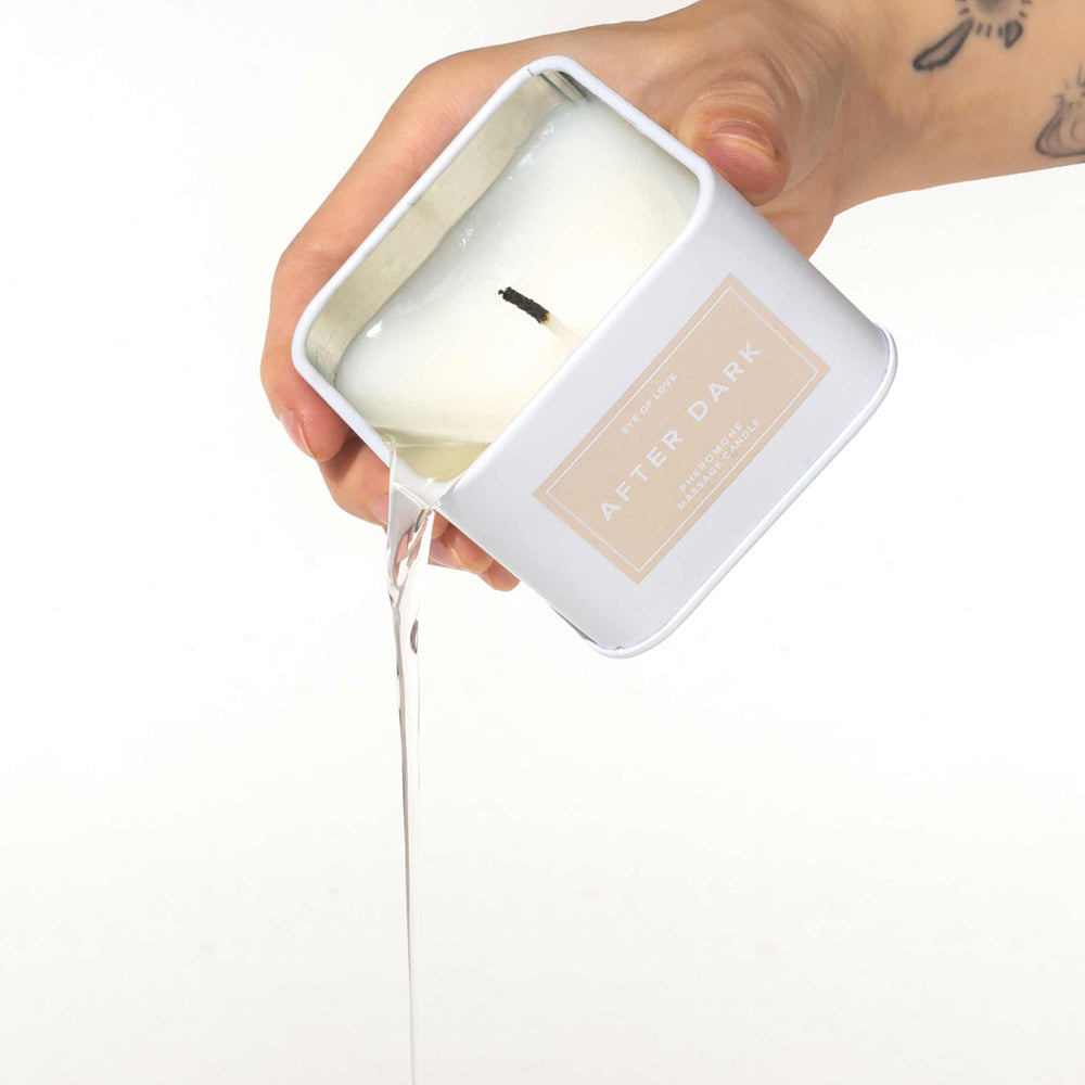 Eye of Love - Eye of Love After Dark Attract Him Pheromone Massage Candle - Lubricants, Creams & Glides - Wax