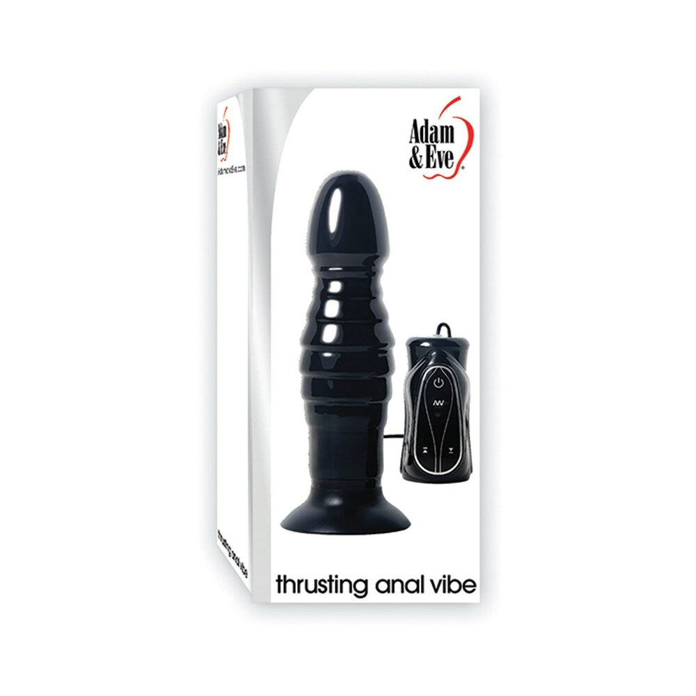 Adam & Eve - Adam & Eve Thrusting Anal Vibe - Anal Toys & Stimulators - TPE/TPR/Elastomers