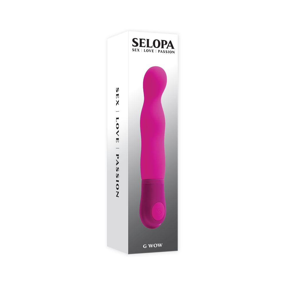 Selopa - Selopa G Wow Silicone G-Spot Vibrator Pink - Vibrators - Silicone