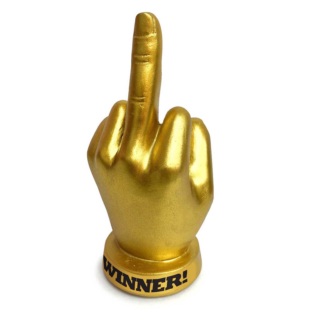 Little Genie - Golden F-U Finger Trophy - Novelties & Games