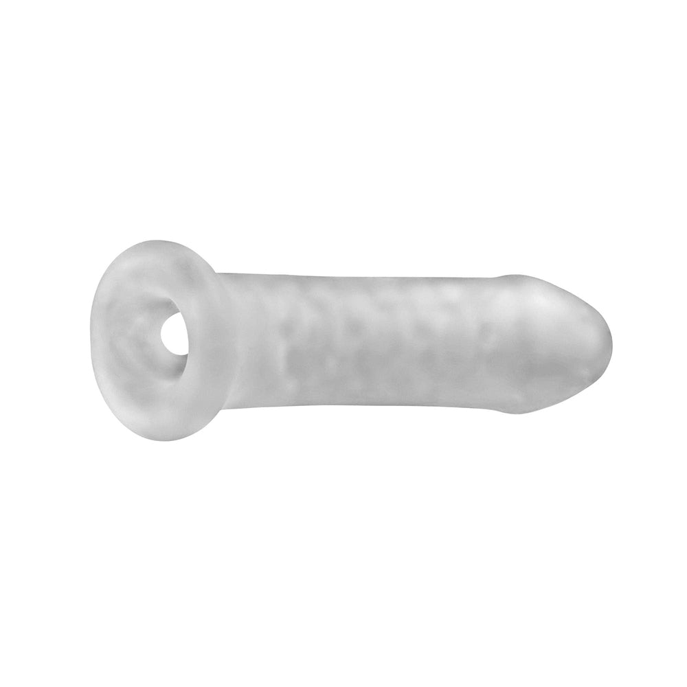 Perfect Fit - Fat Boy Thin 6.5 in. Extender Sheath Clear - Bondage & Fetish Toys - TPE/TPR/Elastomers