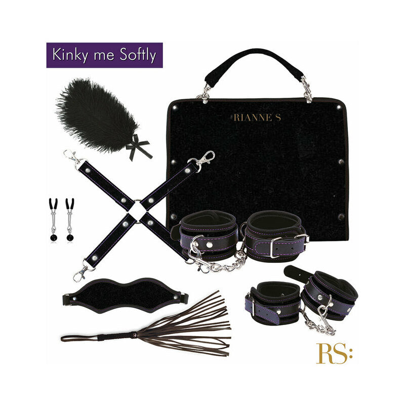 Rianne S - Rianne S Kinky Me Softly Bondage Kit Black - General