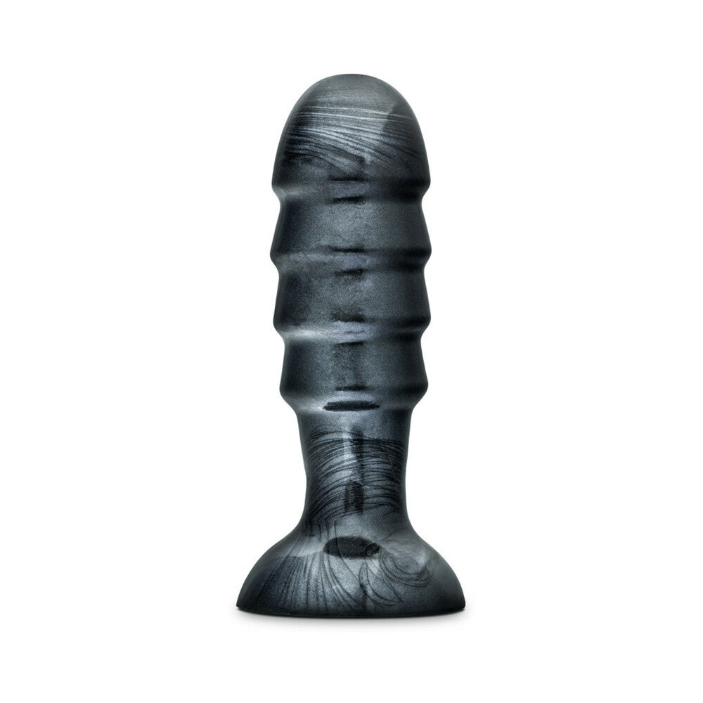Blush - Jet Bruiser 7.5 in. Anal Plug Carbon Metallic Black - Anal Toys & Stimulators - PVC