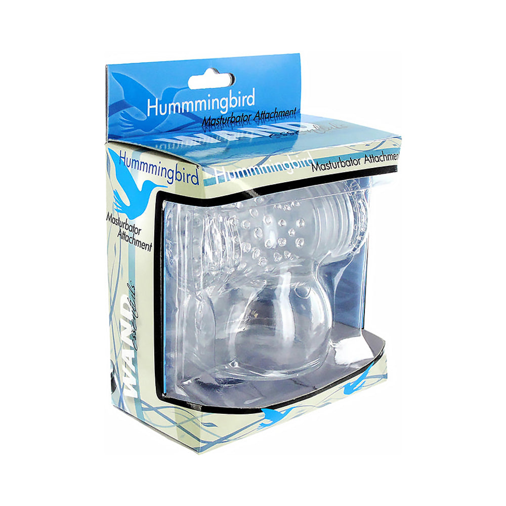 XR Brands - Wand Essentials Hummmingbird Attachment Clear - General - TPE/TPR/Elastomers