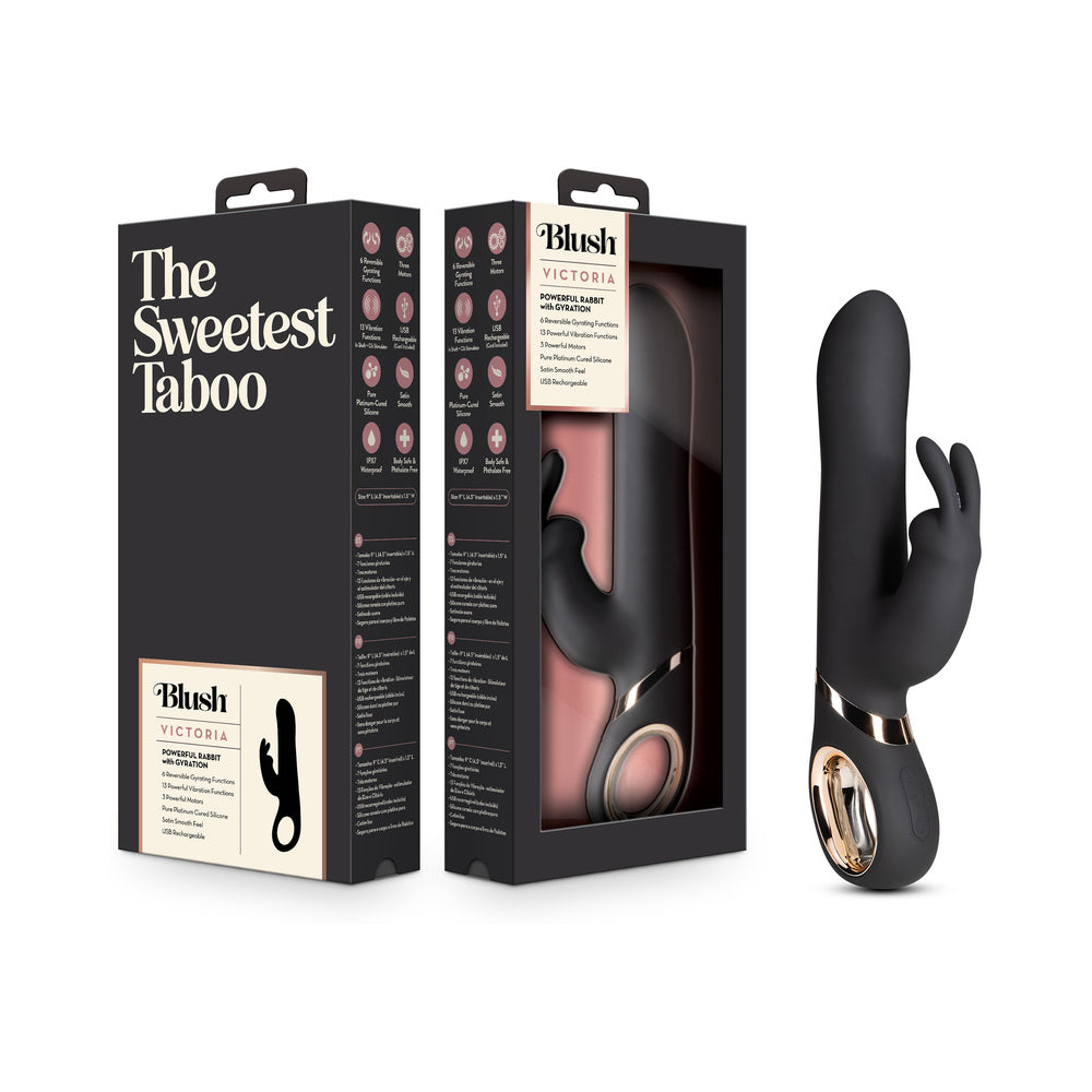 Blush - Blush Victoria Black - Vibrators - Silicone