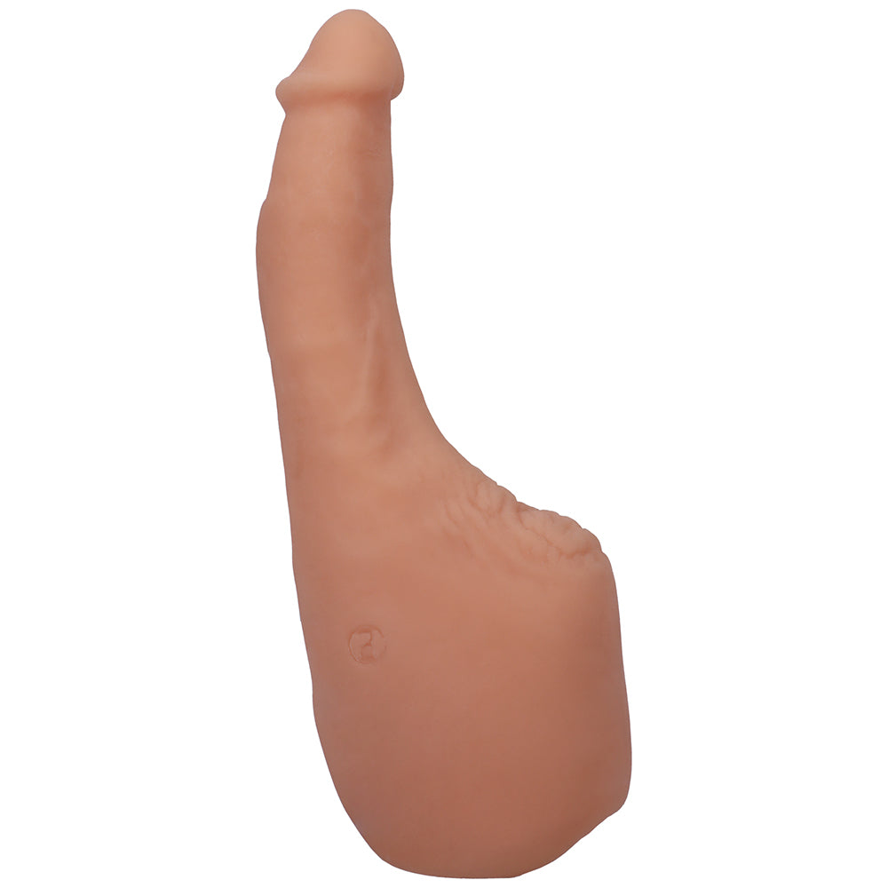 Doc Johnson - Signature Cocks Transgirls Lena Moon ULTRASKYN Dual Density 4.5 in. Cock with Penetrable Ass Beige - Masturbation Aids for Males - TPE/TPR/Elastomers