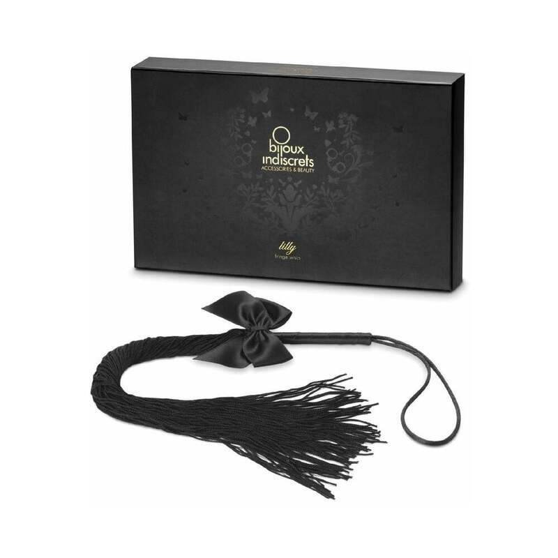 Bijoux Indiscrets - Bijoux Indiscrets Lilly Fringe Whip - Bondage & Fetish Toys - Satin