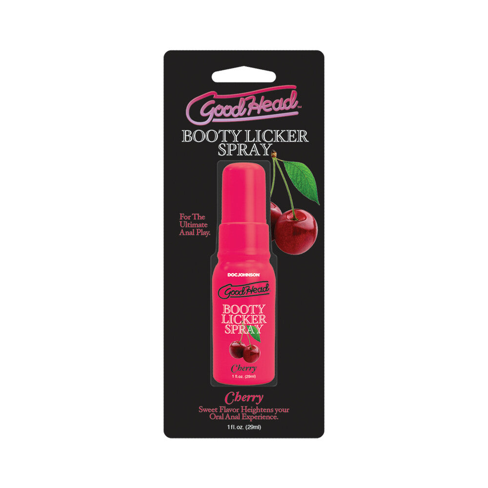 Doc Johnson - GoodHead Booty Licker Spray Cherry 1 oz. - Supplements & Enhancers - Liquid