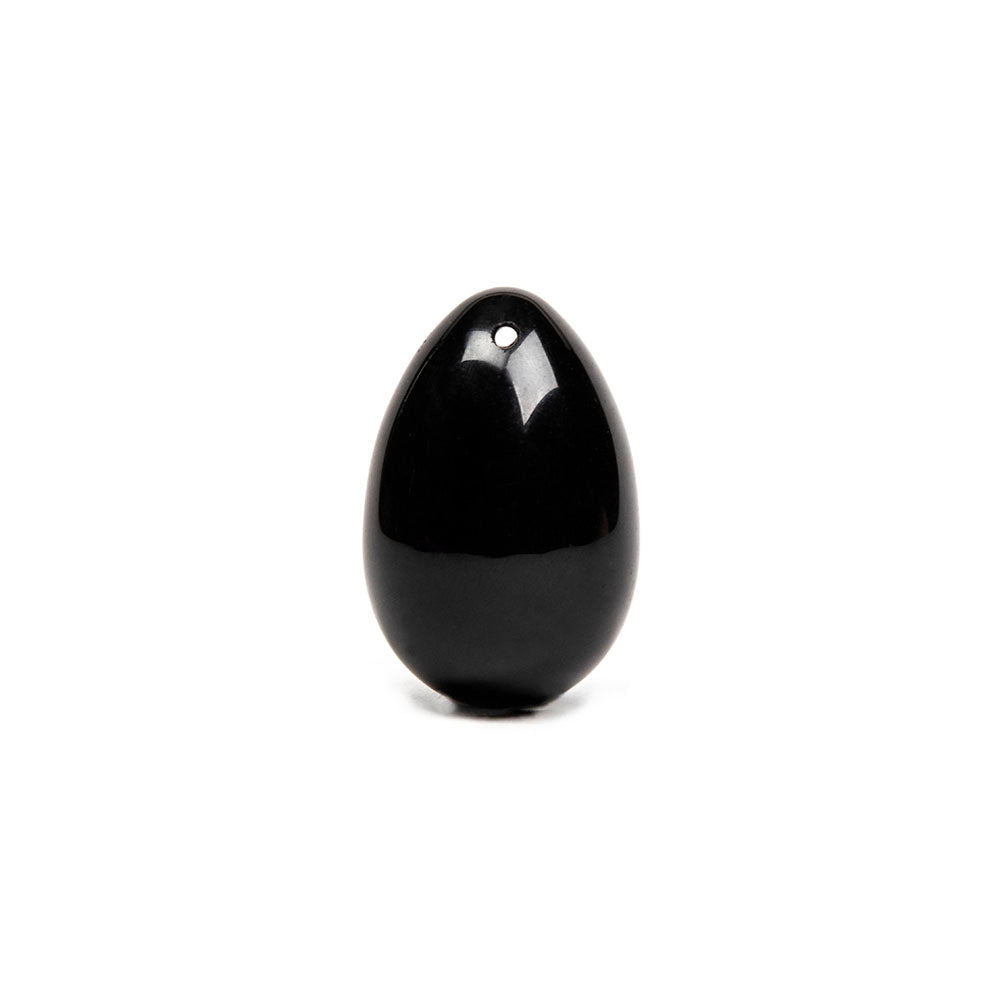 Chakrubs - Chakrubs Xaga Yoni Egg Obsidian (drilled) - Sexual Wellness