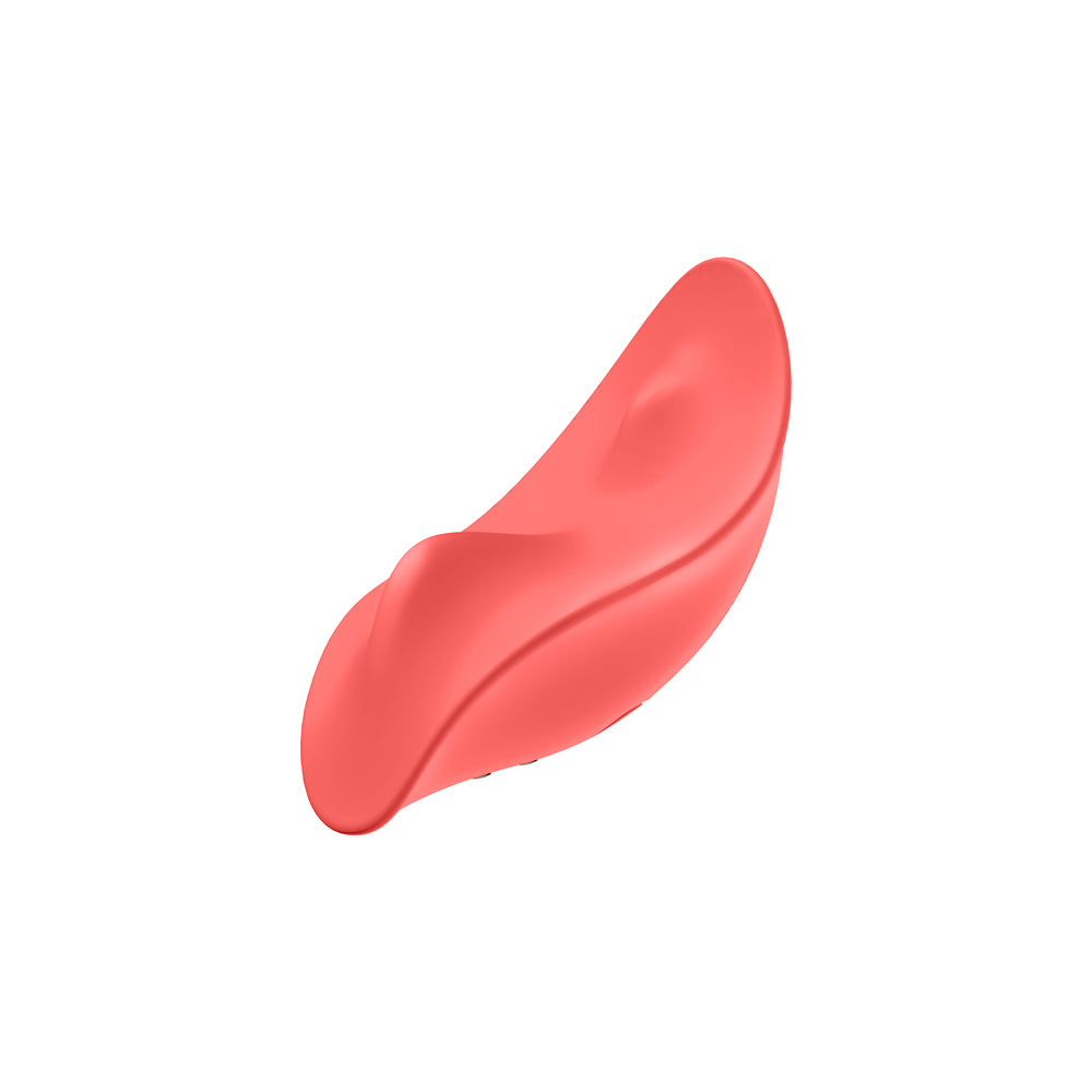 Luv Inc. - Luv Inc Pv72 Panty Vibe Rechargeable Remote-Controlled Silicone Wearable Vibrator Coral - Vibrators - Silicone