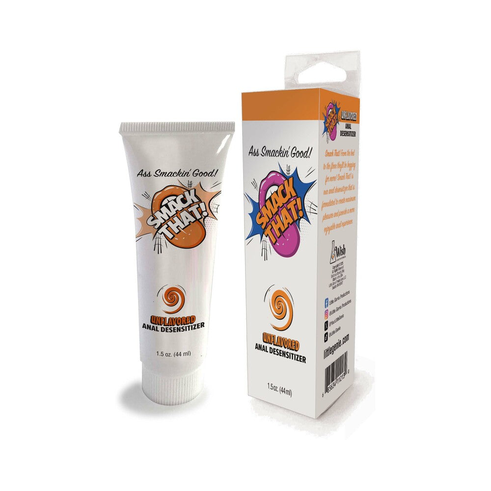 Little Genie - Smack That Anal Desensitizer Unflavored 1.5 oz. - Supplements & Enhancers - Gel