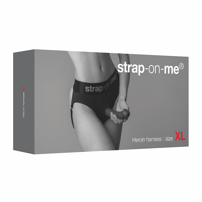 Lovely Planet - Strap-On-Me Heroine Lingerie Harness XL - Harnesses & Strap-Ons - Microfiber