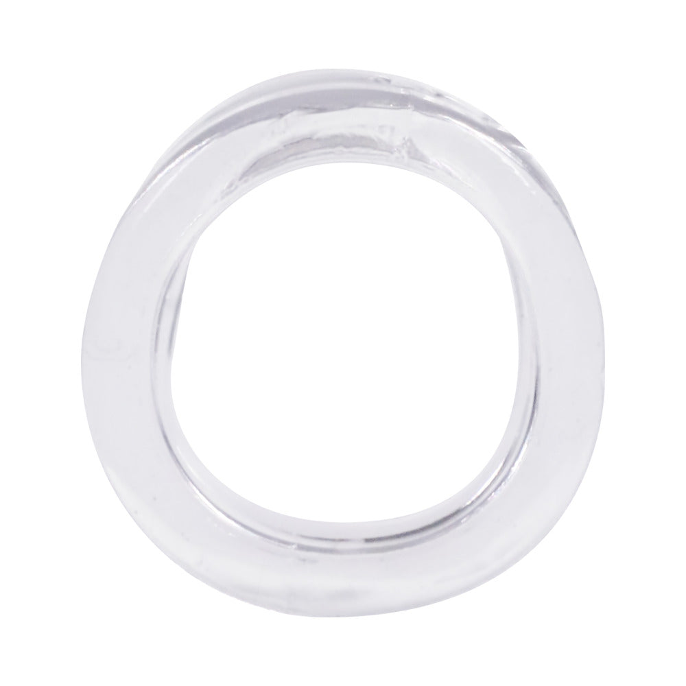 Rock Solid - Rock Solid Clear O Ring - Cockrings - TPE/TPR/Elastomers