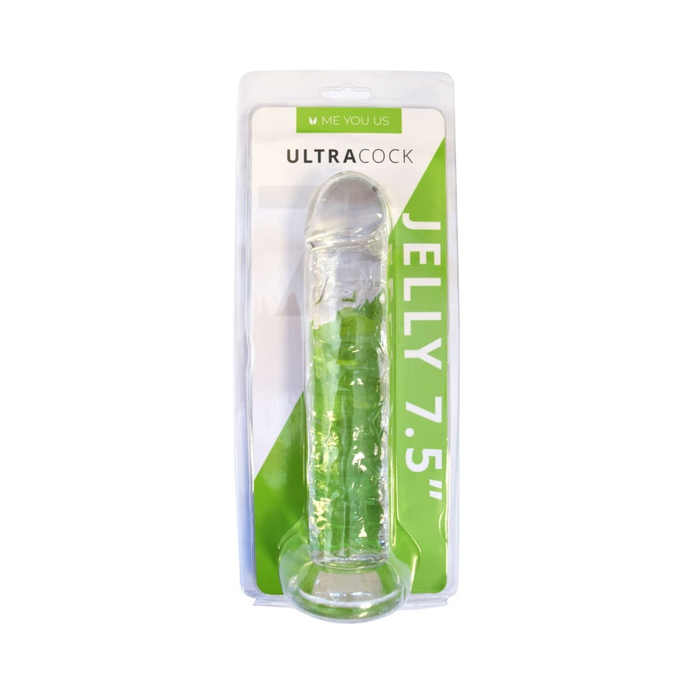 Me You Us - Me You Us Ultracock Clear Jelly 7.5 in. Dong - Dildos - Jelly/Rubber