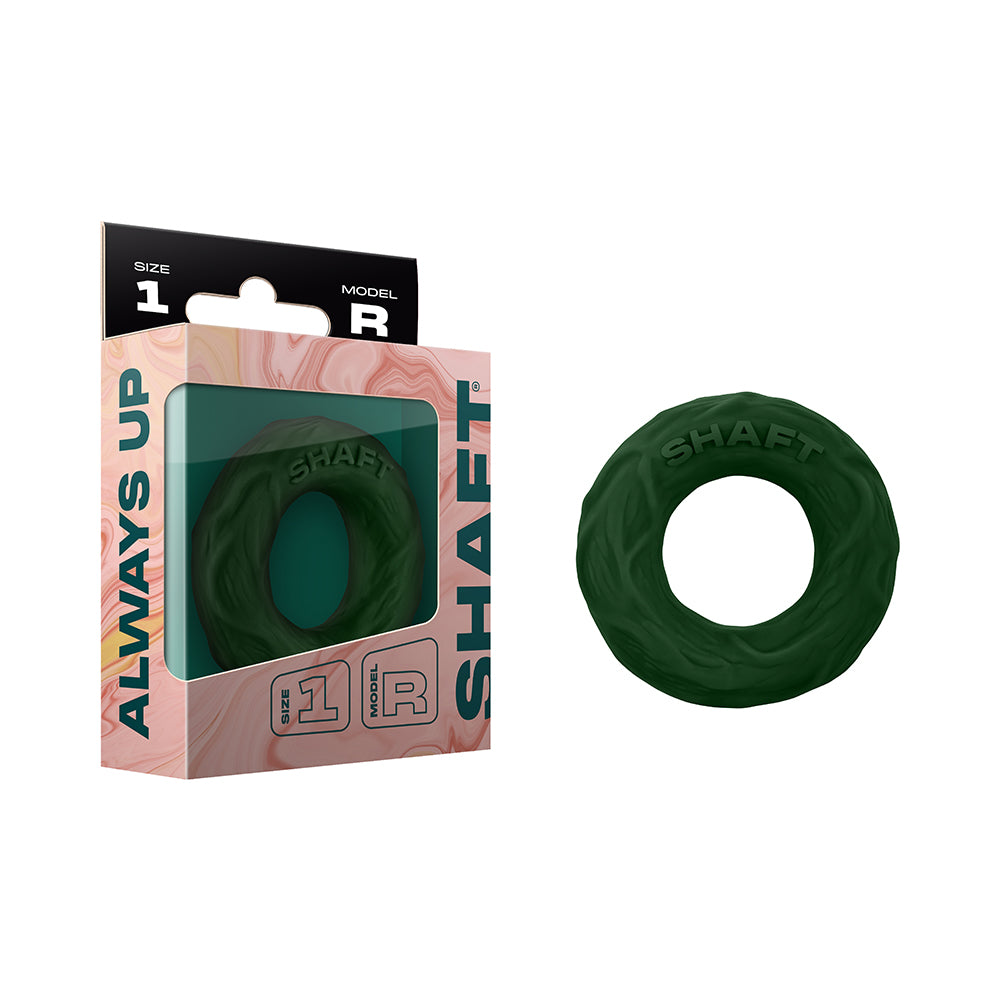 Shaft - Shaft Model R: C-Ring Green Size 1 - Cockrings - Silicone