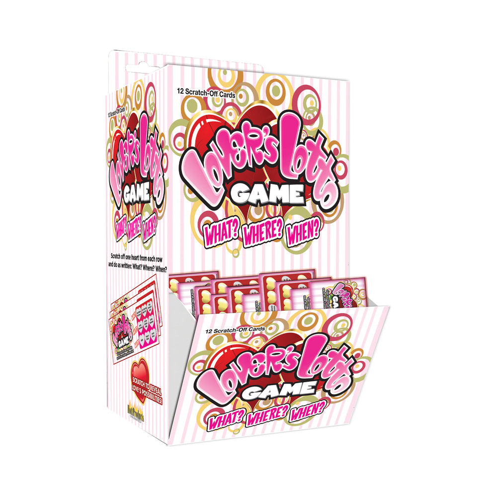 Hott Products - Lovers Lotto Game Scratch & Play Sex Game 144pcs/Display - Couples