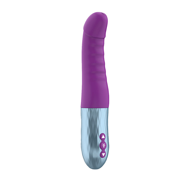 FemmeFunn - FemmeFunn Cadenza Rechargeable Silicone Thrusting G-Spot Vibrator Purple - Vibrators - Silicone