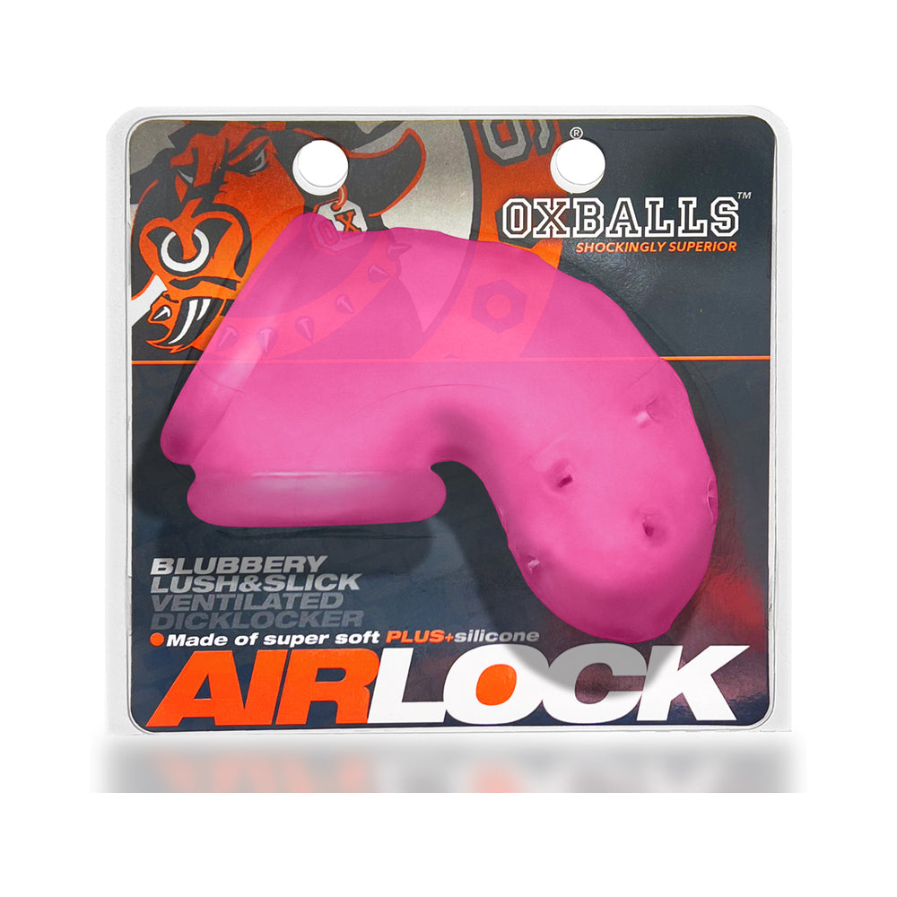 Oxballs - OxBalls Airlock Air-Lite Vented Chastity Pink Ice - General - Silicone
