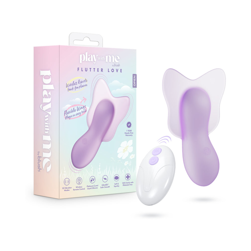 Blush - Play With Me Flutter Love Purple - Vibrators