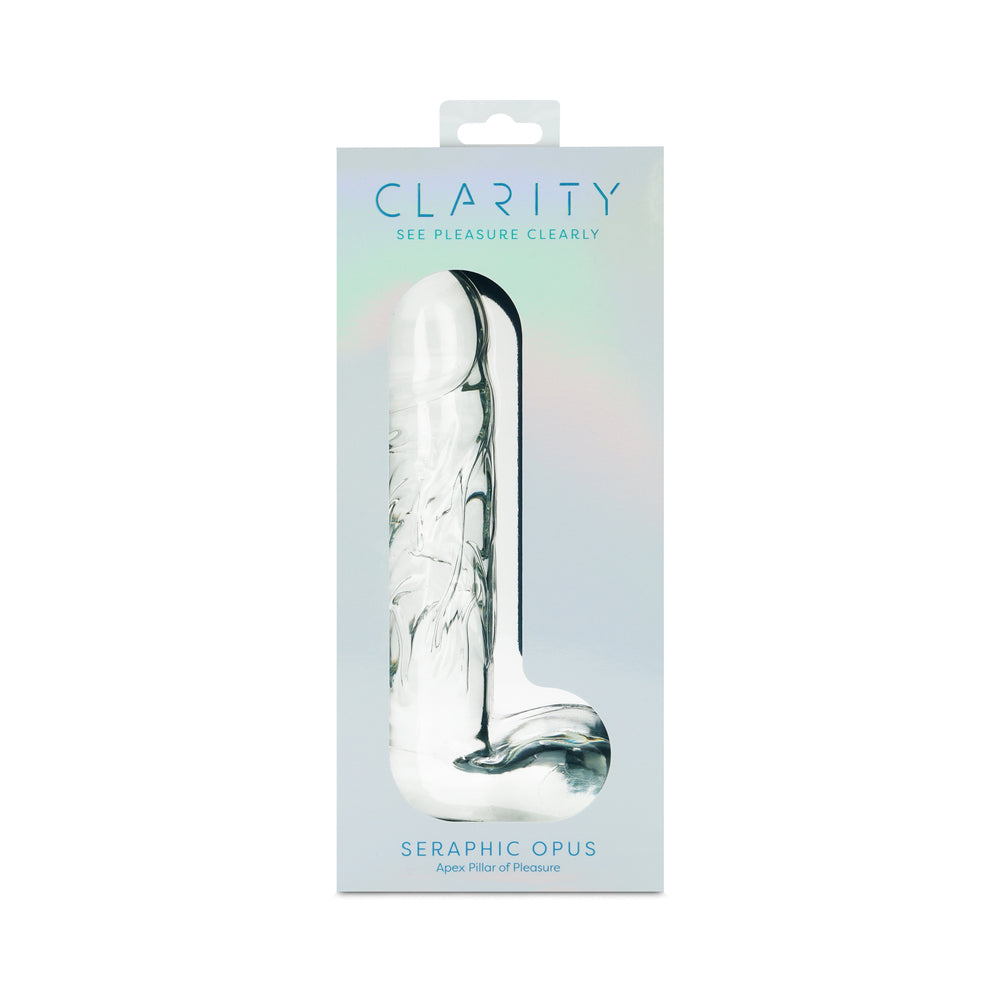 Creative Conceptions - Clarity Seraphic Opus Glass Dildo - Dildos