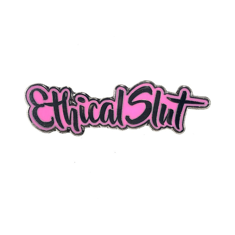 Geeky & Kinky - Geeky & Kinky Ethical Slut Enamel Pin - Novelties & Games - Metal