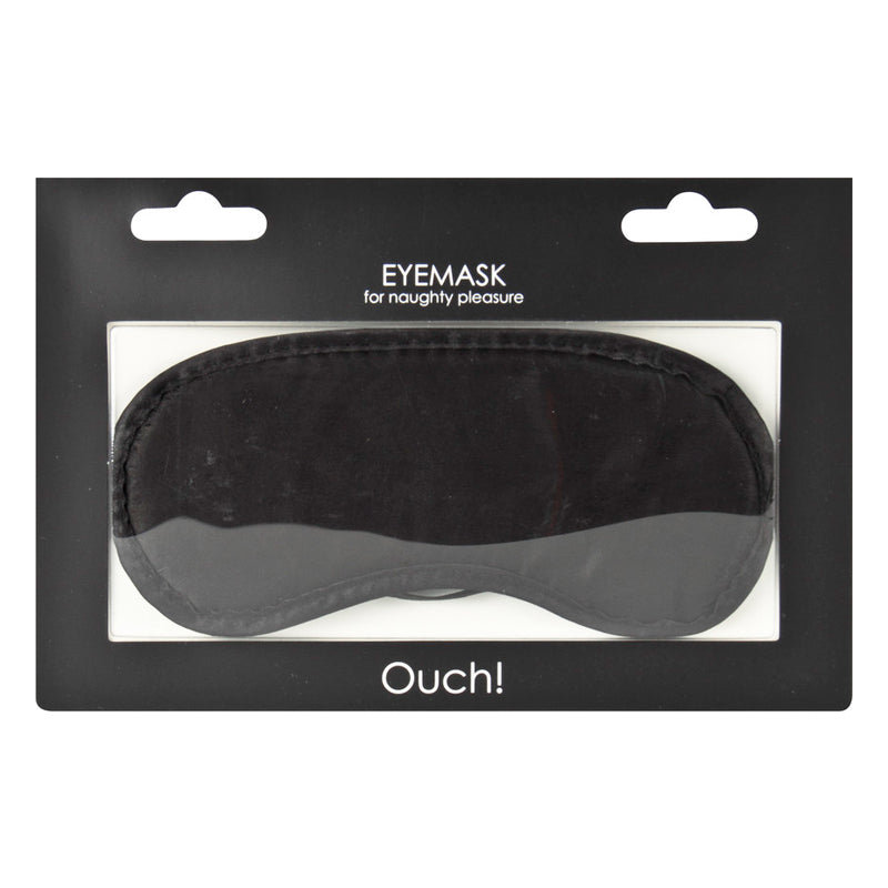 Shots - Ouch! Eye mask Blindfold Black - General - Polyester