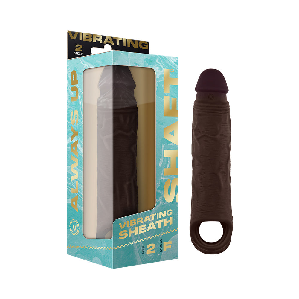 Shaft Shaft Vibrating Model F: Sheath Size 2 Mahogany