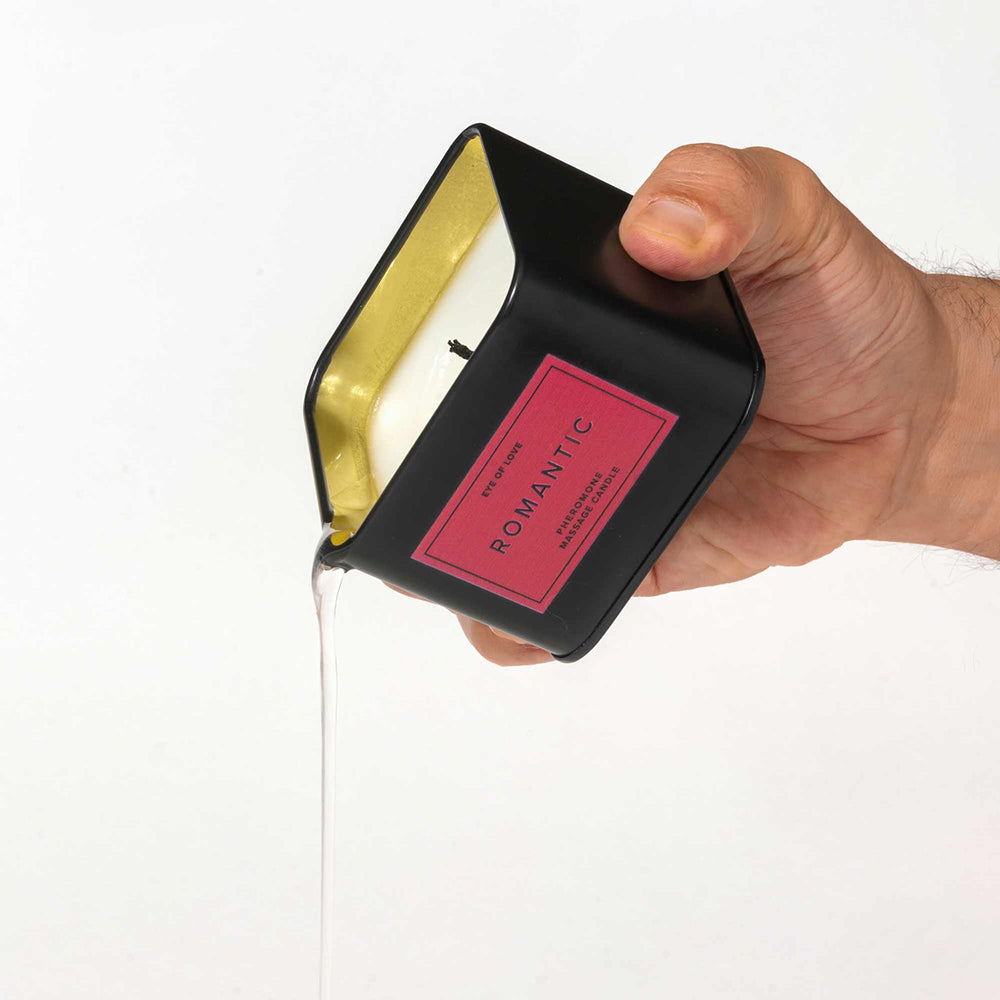Eye of Love - Eye of Love Romantic Attract Her Pheromone Massage Candle - Lubricants, Creams & Glides - Wax