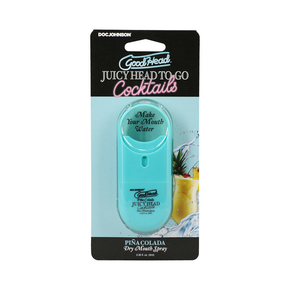 Doc Johnson - GoodHead Juicy Head Cocktails Dry Mouth Spray To-Go Piña Colada - Supplements & Enhancers