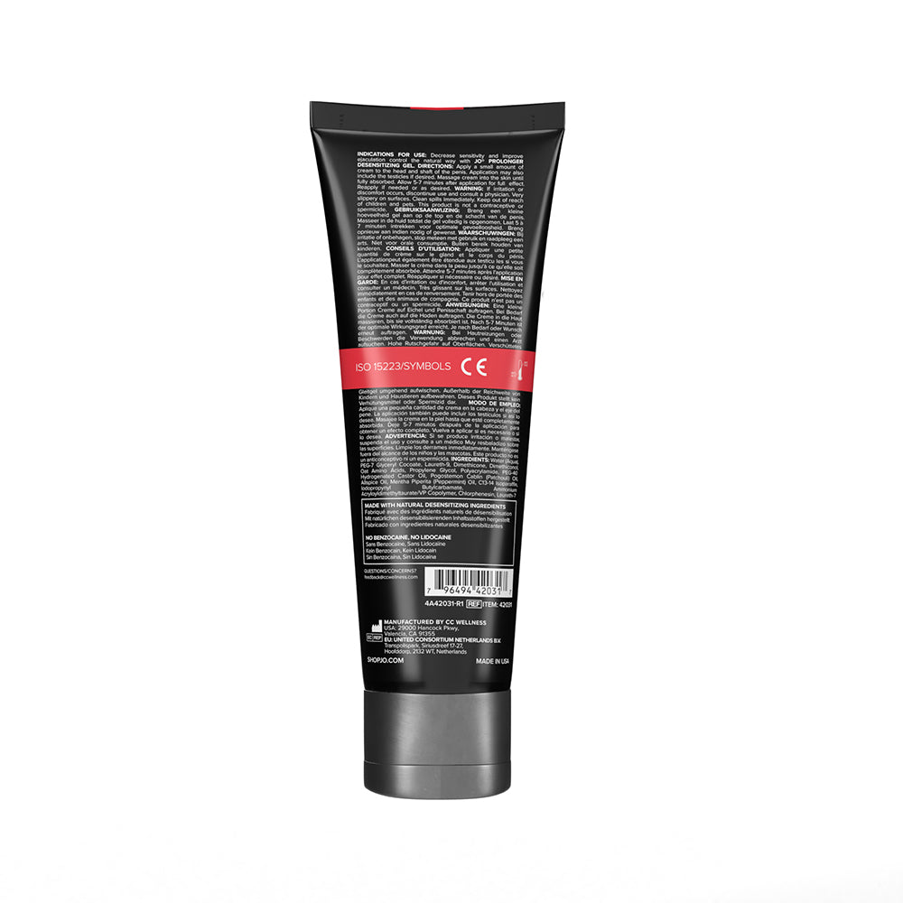 System JO - JO Prolonger Penile Desensitizing Gel 2 oz. - Supplements & Enhancers - Gel