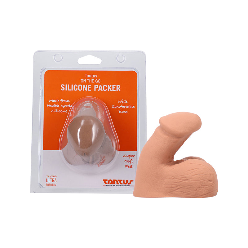 Tantus - Tantus On The Go Silicone Packer Honey (Clamshell) - Dildos - Silicone