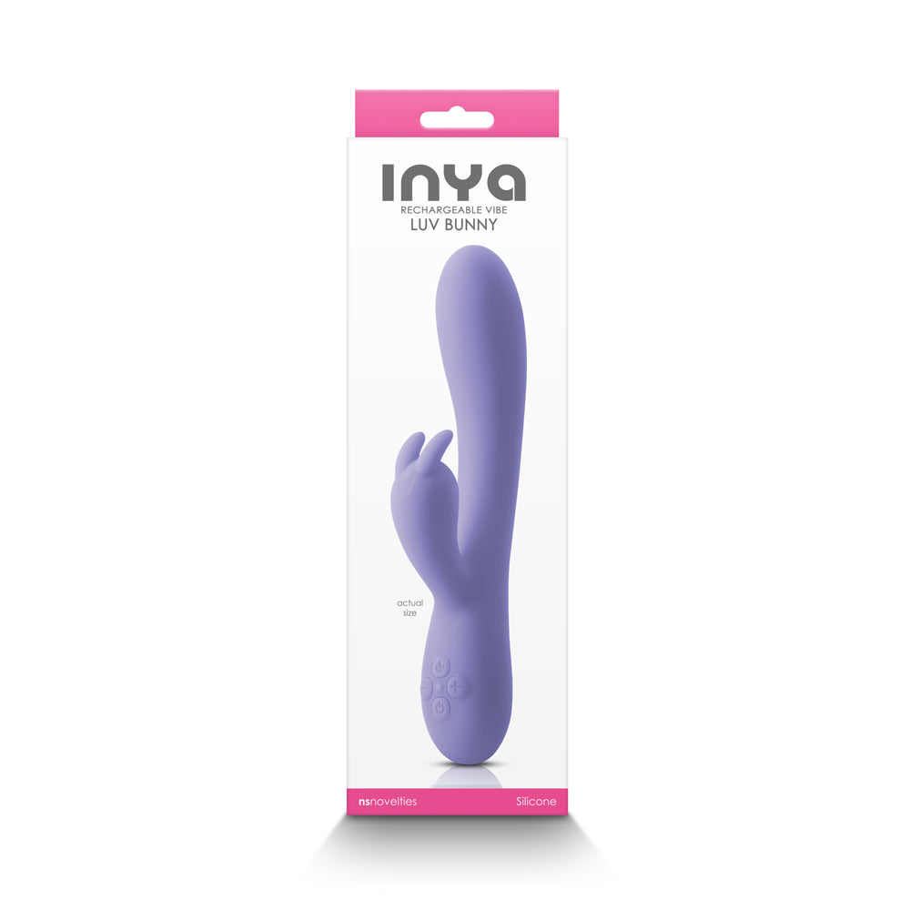 NS Novelties - INYA Luv Bunny Rechargeable Vibe Purple - Vibrators - Silicone