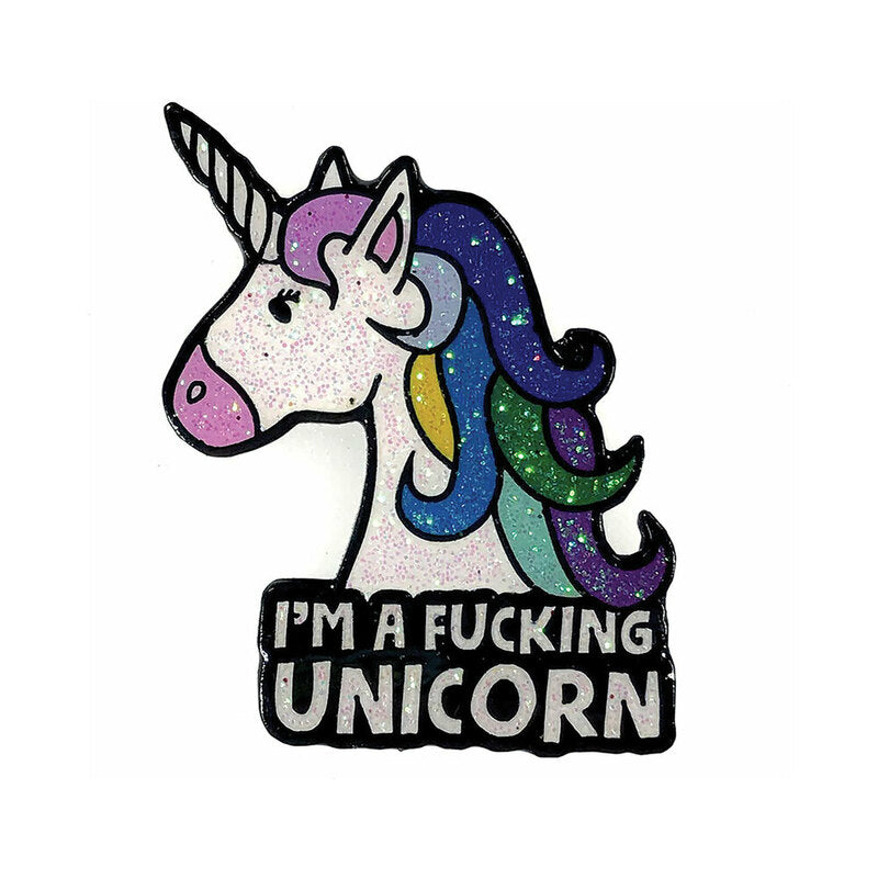 Geeky & Kinky - Geeky & Kinky I''m A Fucking Unicorn Enamel Pin - Novelties & Games - Metal