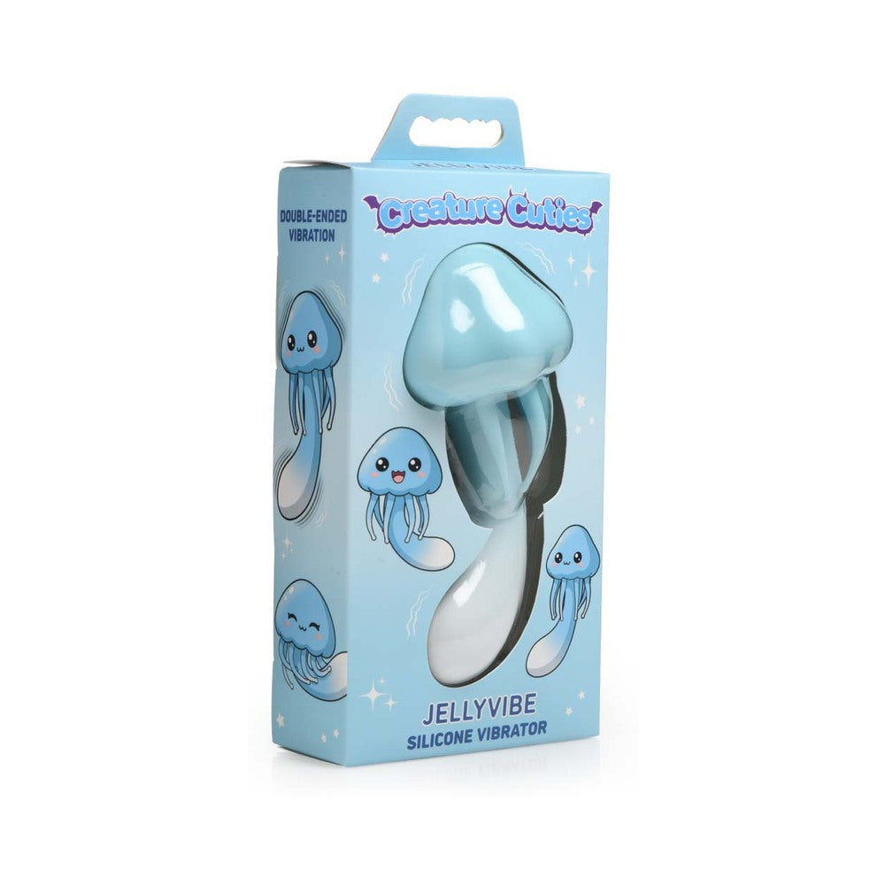 XR Brands - Creature Cuties Jellyfish Silicone Vibrator - Vibrators - Silicone