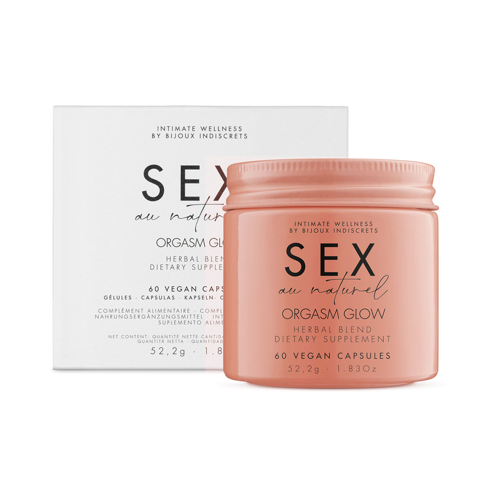 Bijoux Indiscrets Bijoux Indiscrets Sex au Naturel Orgasm Glow Supplement 60 Capsules