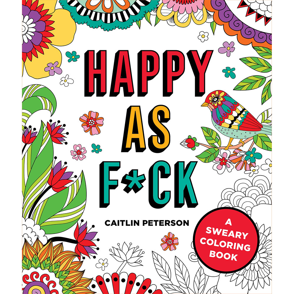 MPS - Happy as F*ck Coloring Book - Novelties & Games - Paper