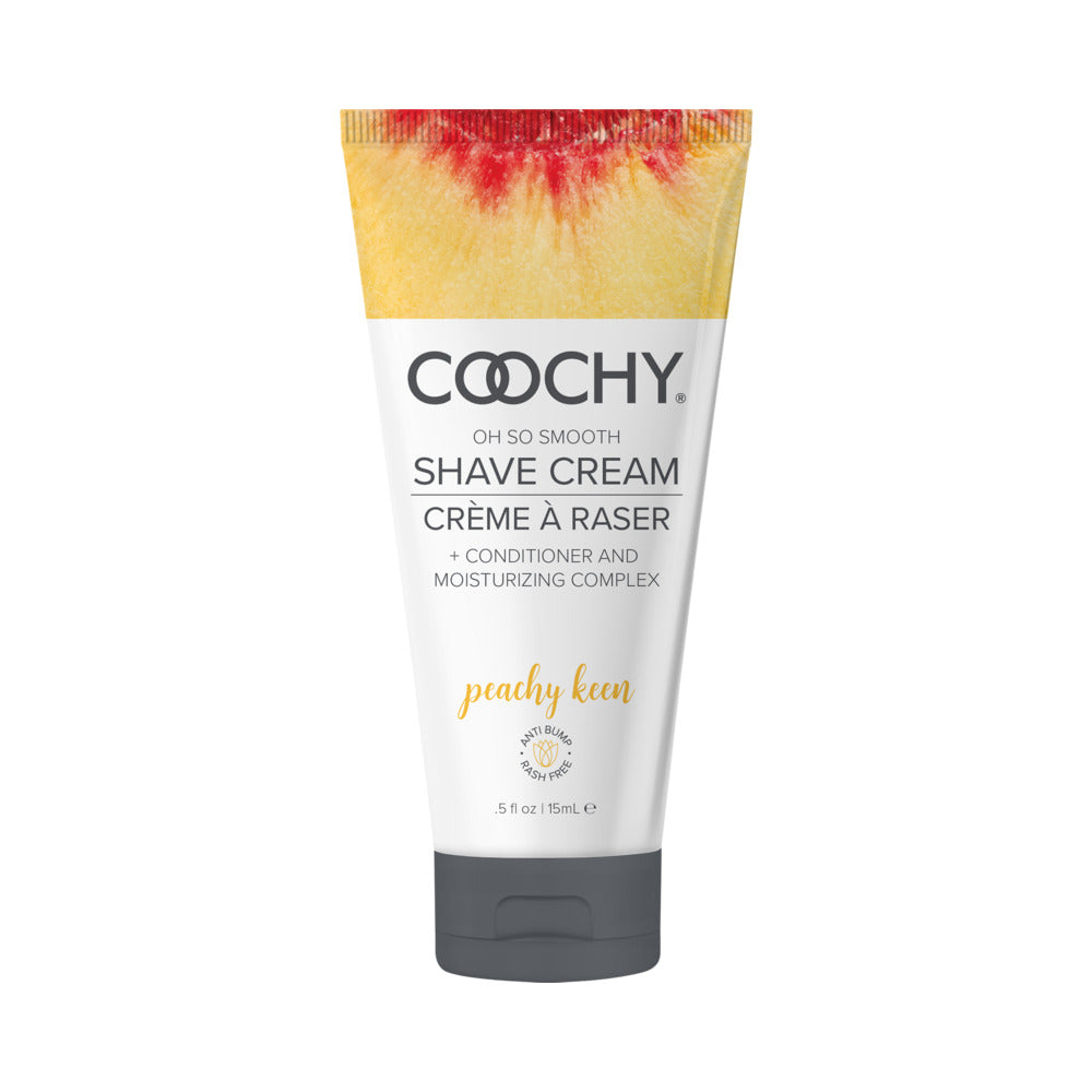 Coochy - Coochy Shave Cream Peachy Keen 0.5 oz. - Sexual Wellness - Cream