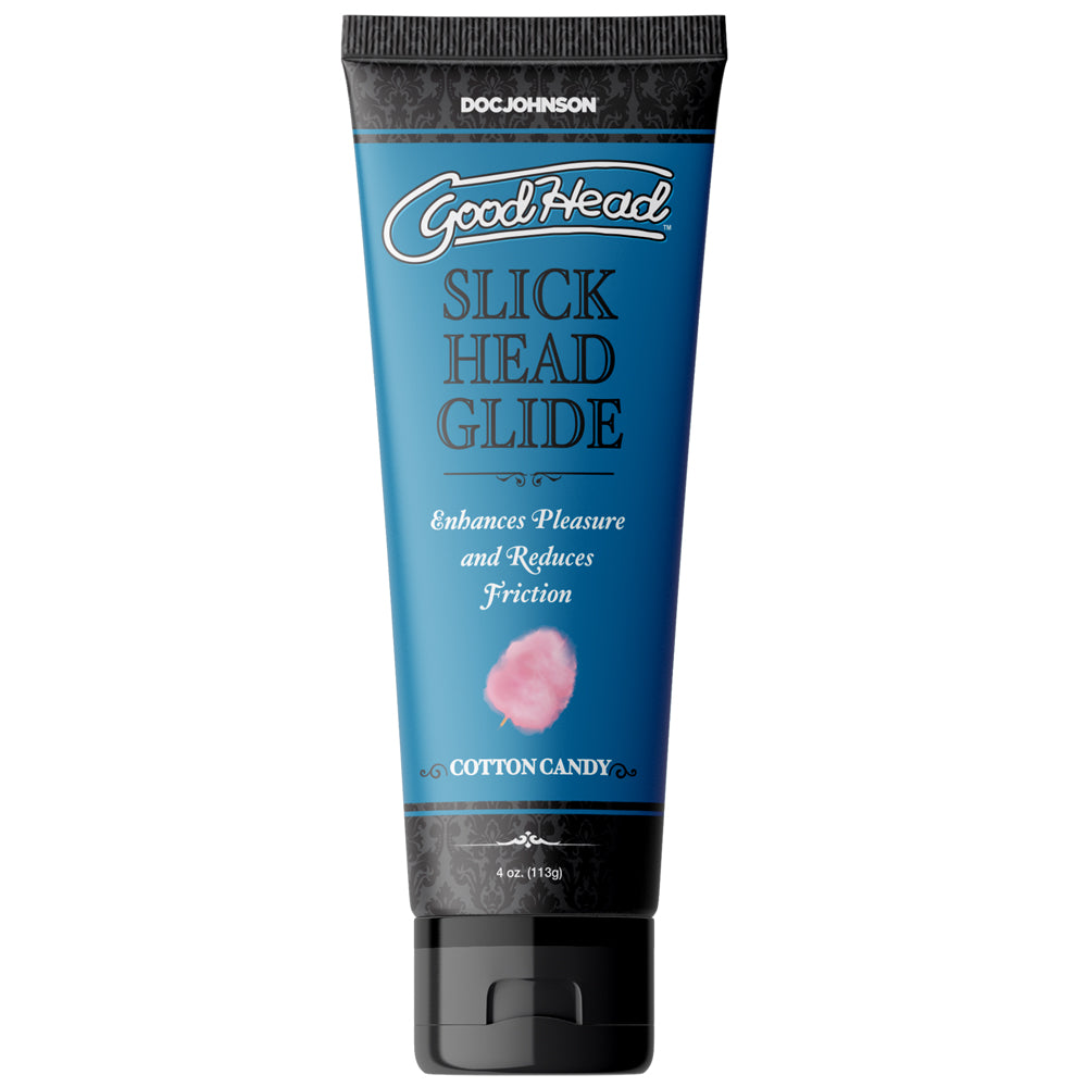 Doc Johnson - GoodHead Slick Head Glide Cotton Candy 4 oz. - Lubricants, Creams & Glides - Liquid