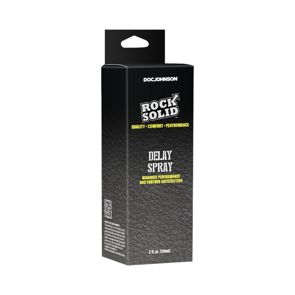 Rock Solid - Rock Solid Delay Spray 2 oz. - Supplements & Enhancers - Liquid